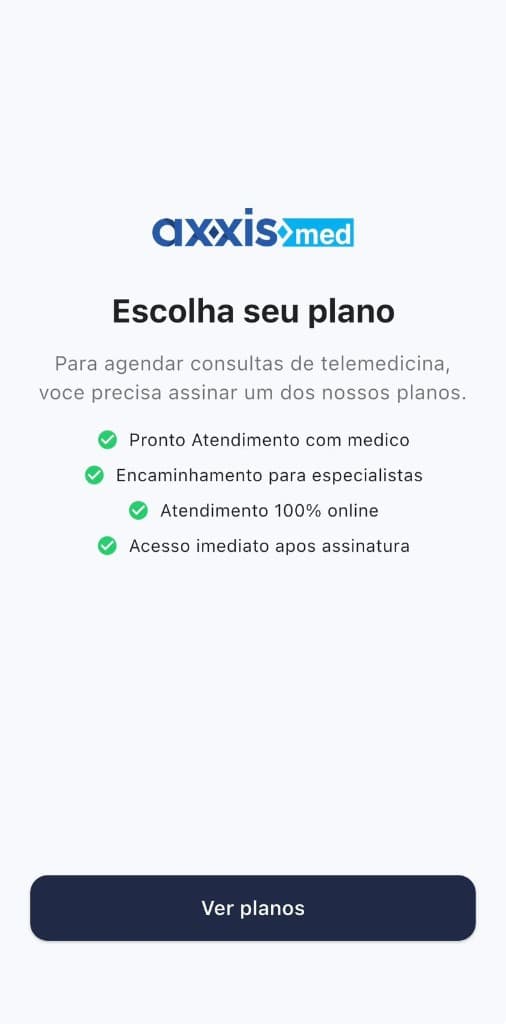 Escolha seu plano